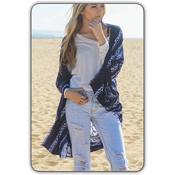 💥HOTSALE💥Boho Kimono Scarf Wrap Cover Up sold - Picture 3 of 7
