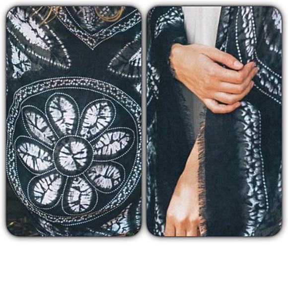 💥HOTSALE💥Boho Kimono Scarf Wrap Cover Up sold - Picture 6 of 7