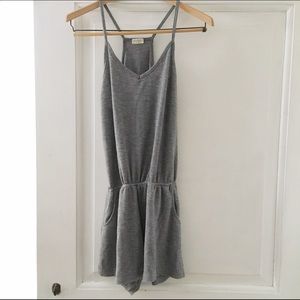 Brandy Melville Grey Romper