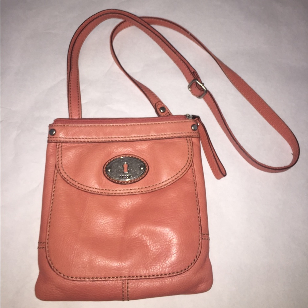 Fossil Maddox mini leather cross body purse