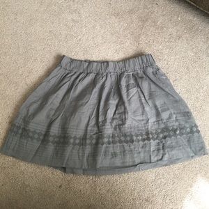 Abercrombie gray skirt