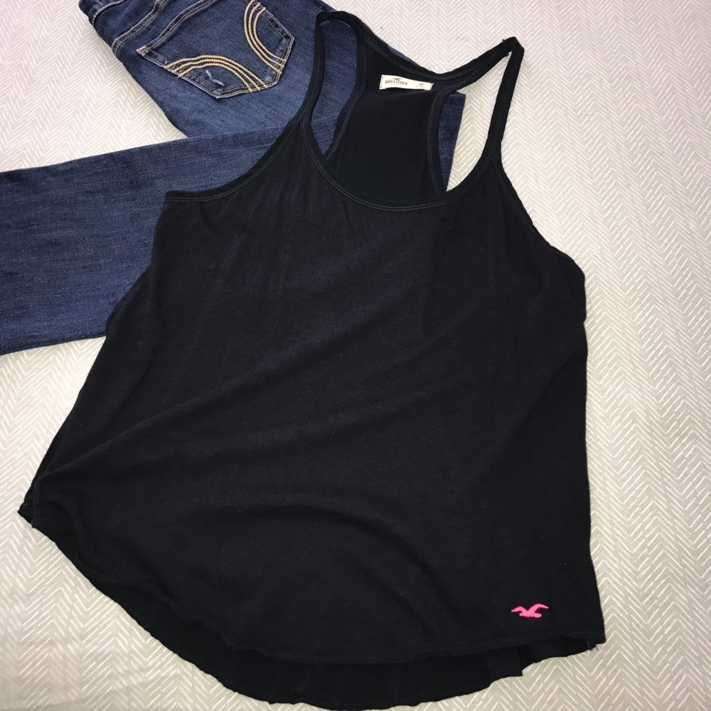 Hollister Racer Back Drapy Tank Top