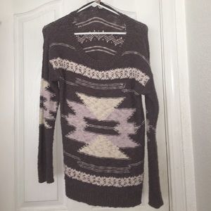 aztec sweater
