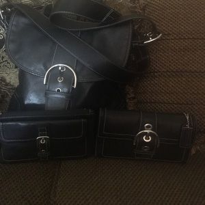 Set coach Leather