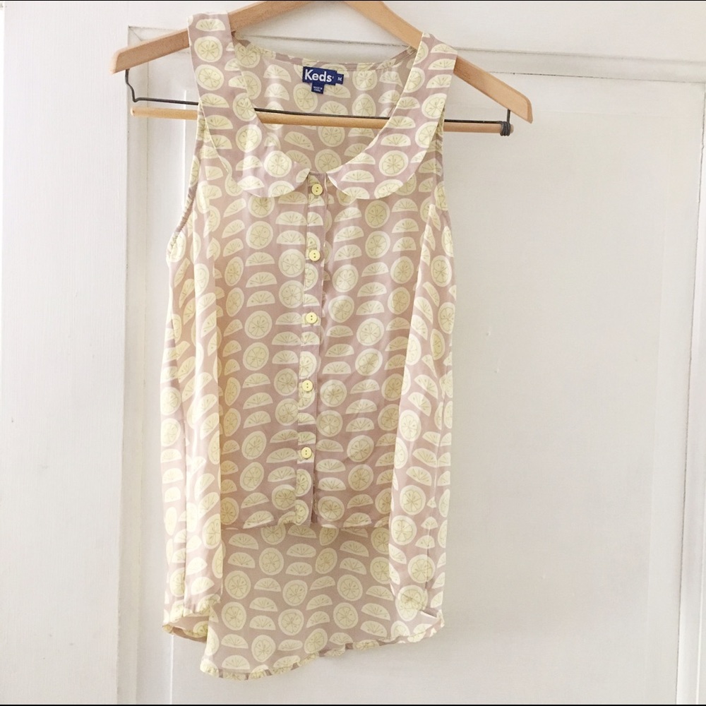 Lemon Collar Blouse