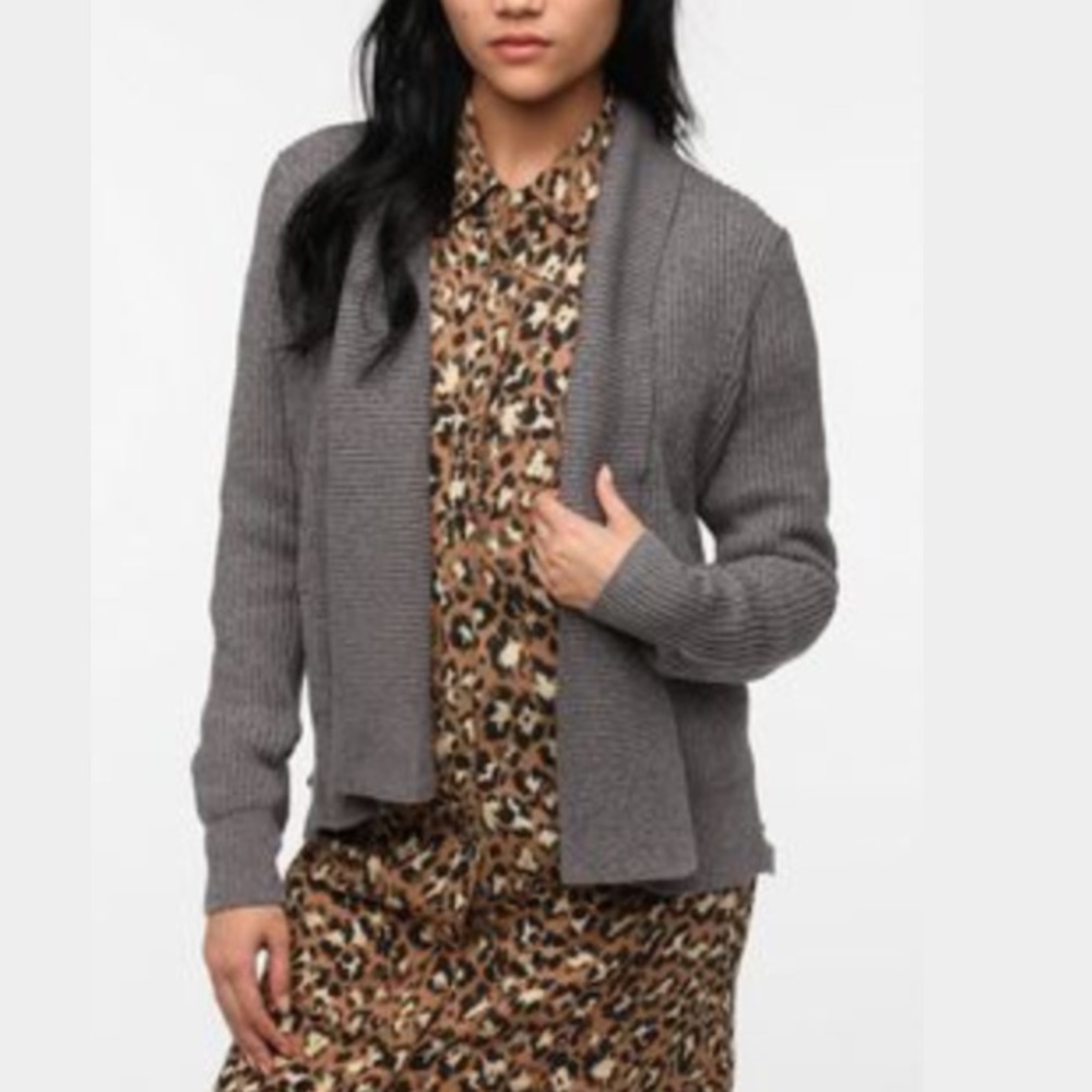 NWOT urban outfitters split hem cardigan