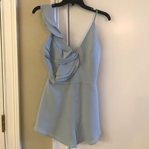 Stylestalker women's Blue Bianco romper