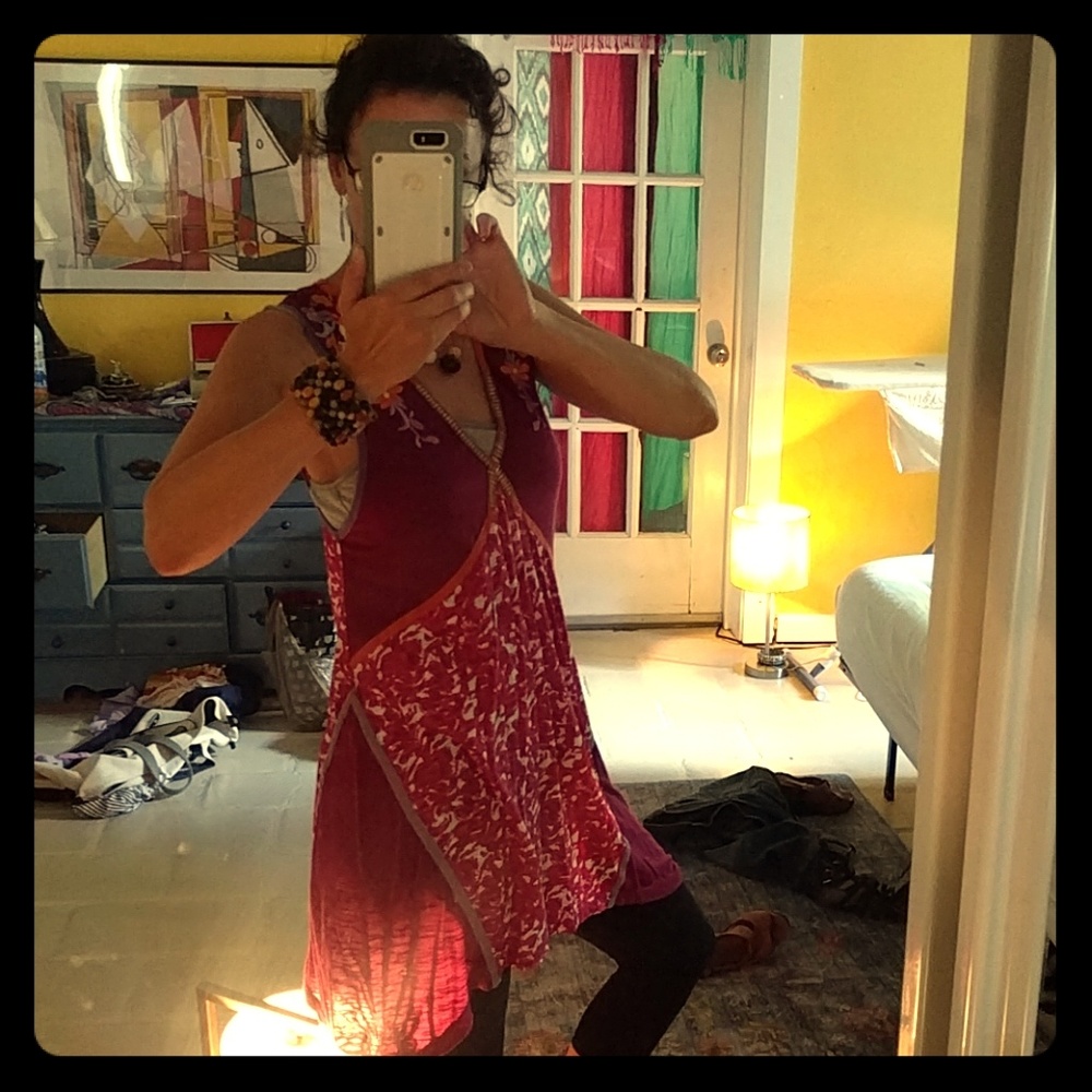 Ric Rac Indian Woven Shirt Dress - Picture 6 of 8