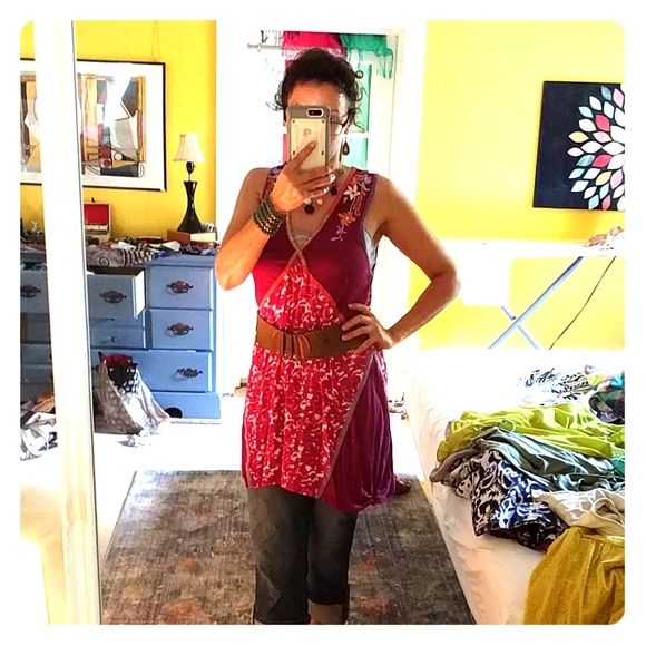 Ric Rac Indian Woven Shirt Dress - Picture 5 of 8