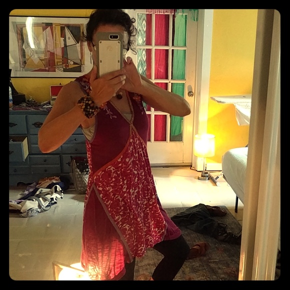 Ric Rac Indian Woven Shirt Dress - Picture 6 of 8