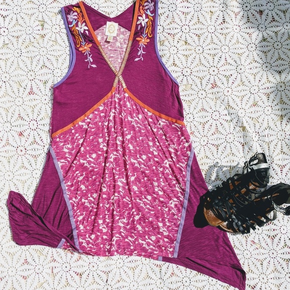 Ric Rac Indian Woven Shirt Dress - Picture 4 of 8