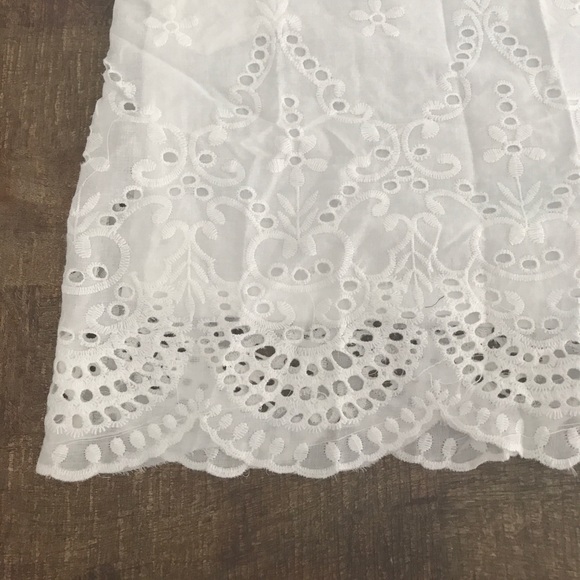 Off-shoulder Embroidered Eyelet Dress! - Picture 5 of 6