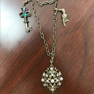 Chloe + Isabel Tresors Layering Necklace w/charms