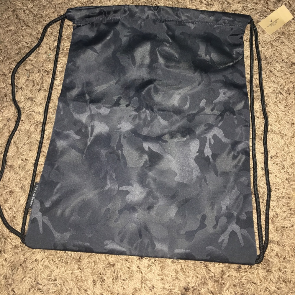 American Eagle drawstring bag