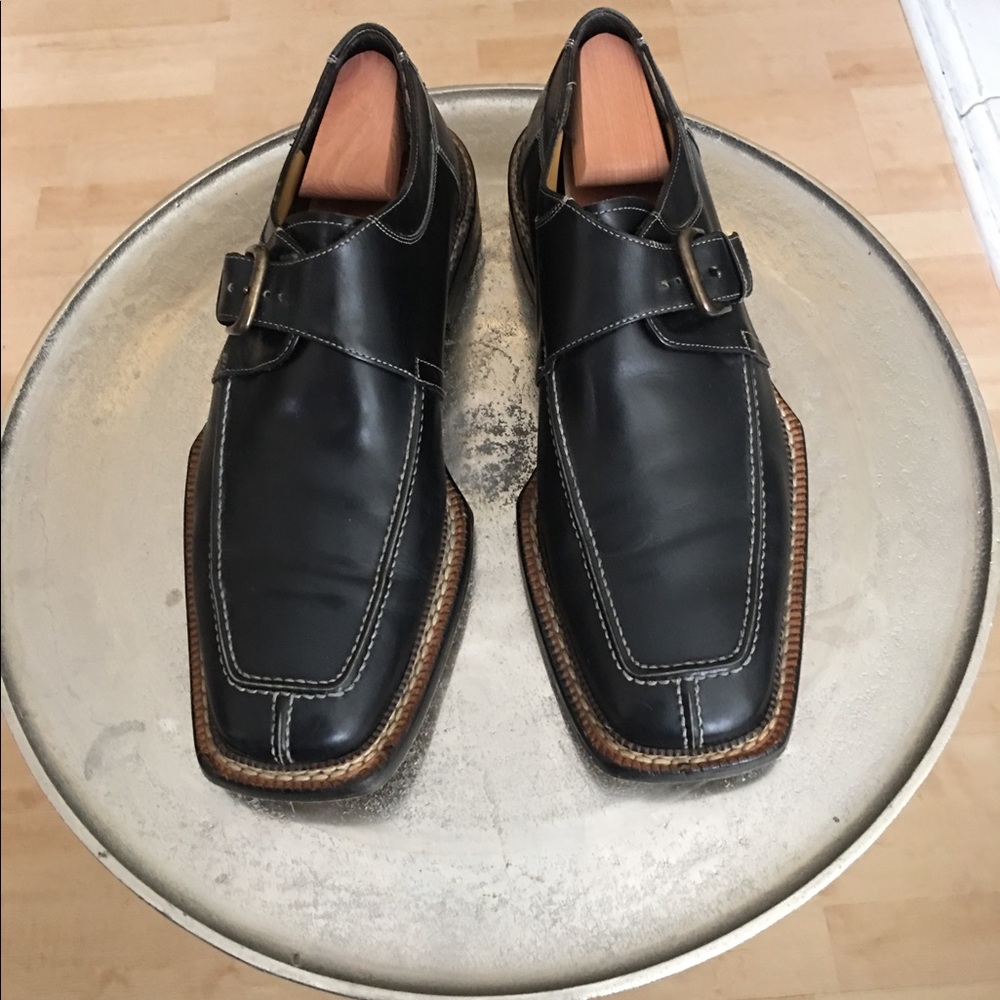 Men dress shoes monk straps