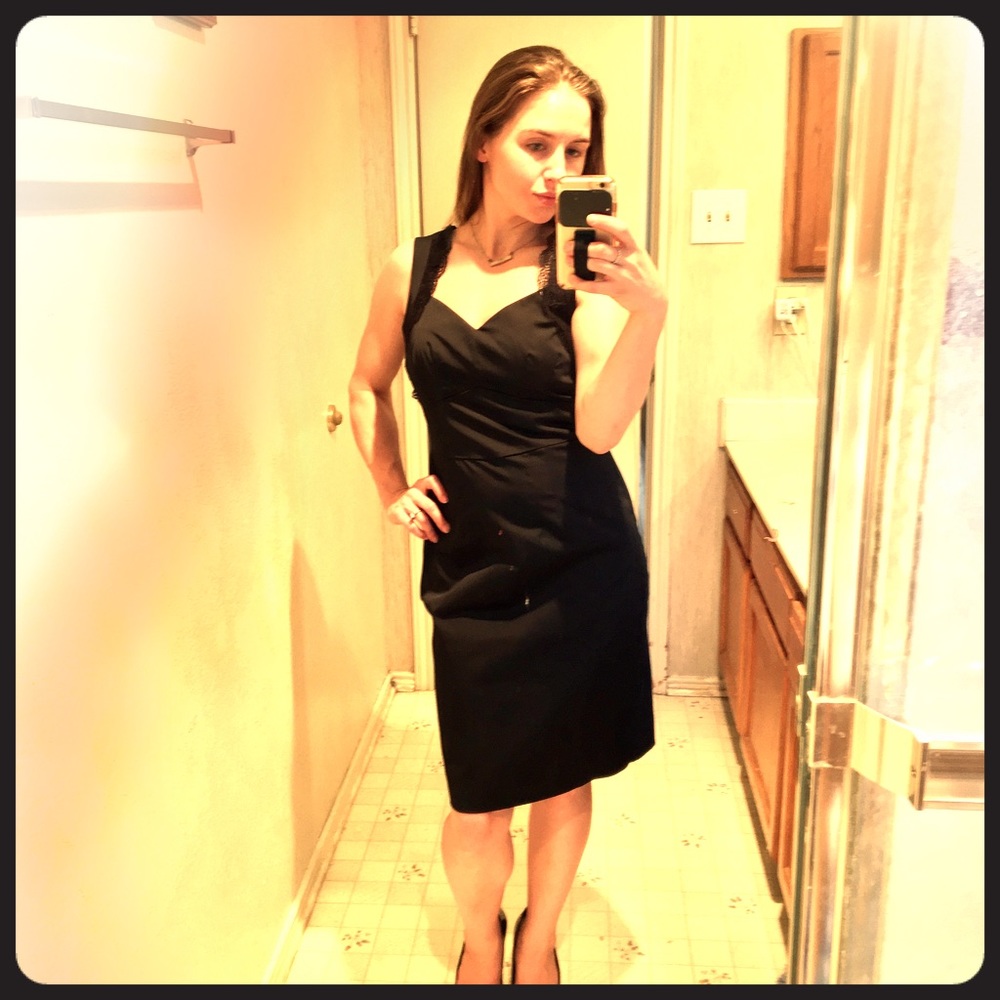 *Item on hold*H&M LBD with sexy lace detailing