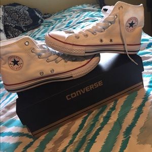 White high top Converse
