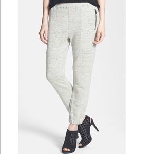 J Brand heather gray joggers