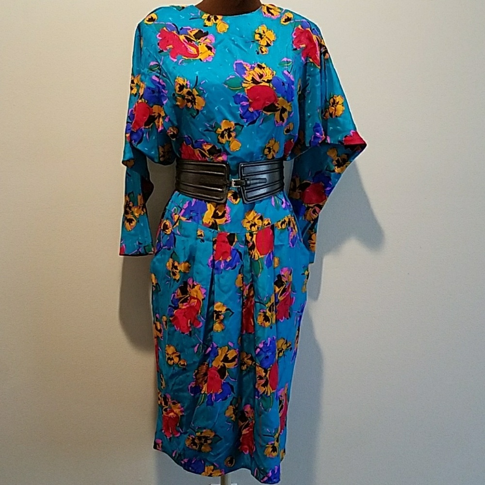 Vintage Floral Dress