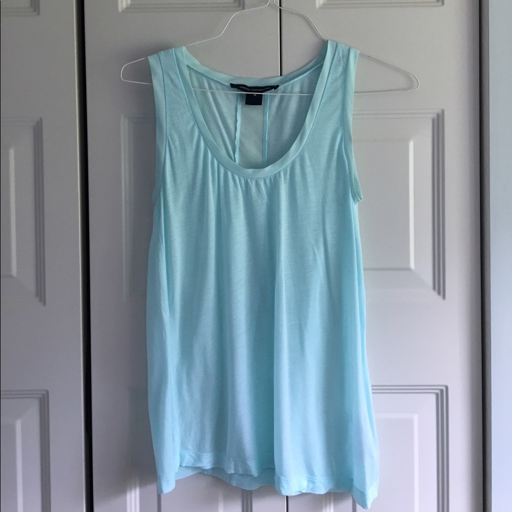 Light blue French connection tank