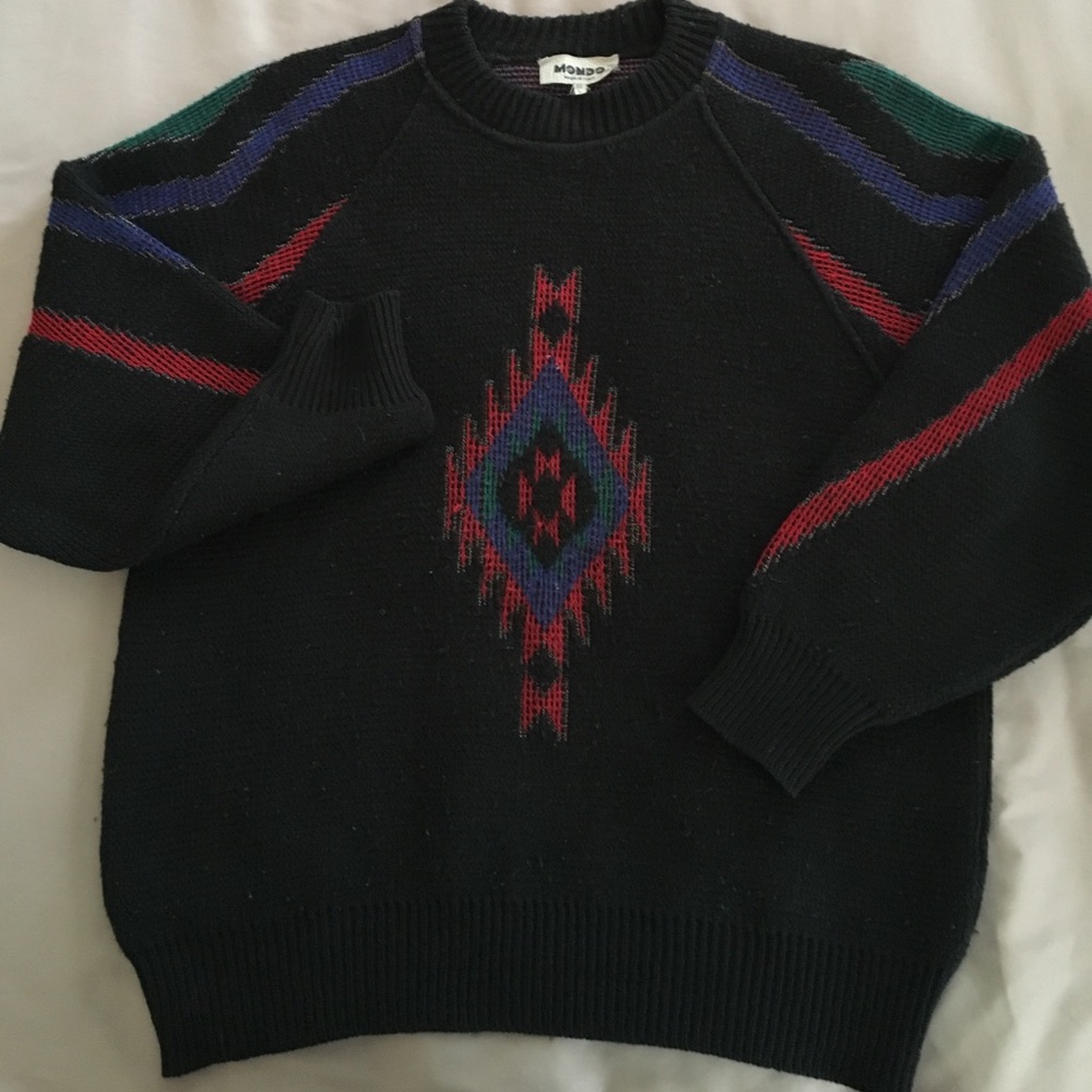 M0nDo Di MaRc0 ViNtaGe AzTec SwEaTer