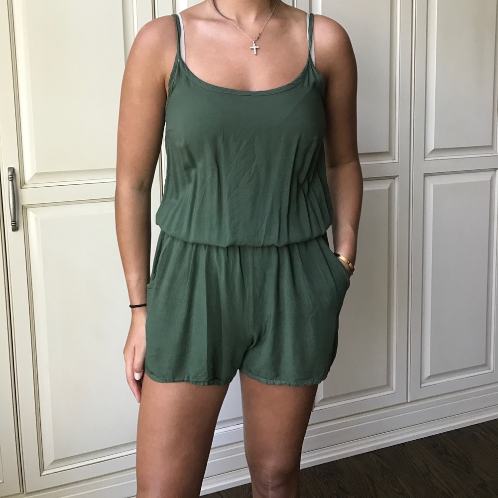 Green Splendid Romper