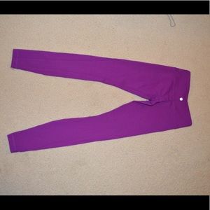 Lulu Lemon Purple Leggings