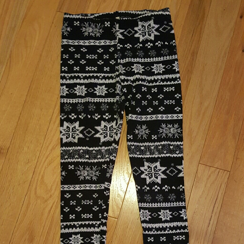 Fair Isle leggings