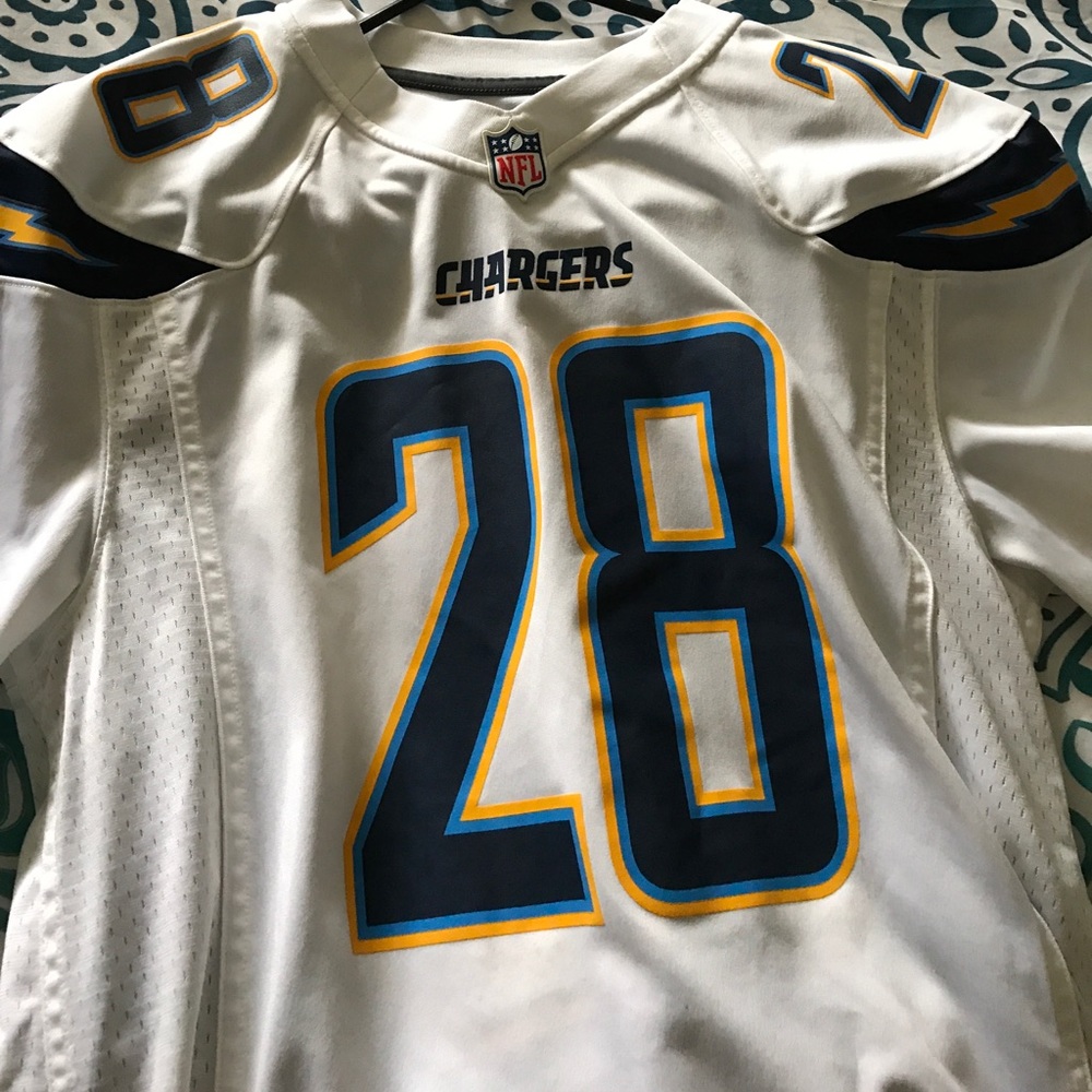 San Diego Chargers Melvin Gordon jersey.