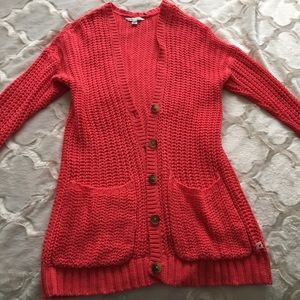 American Eagle peach 🍑 cardigan