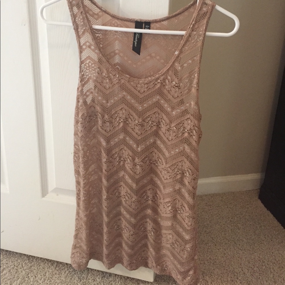 Beautiful lace, dressy tank