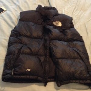 Men's large north face vest