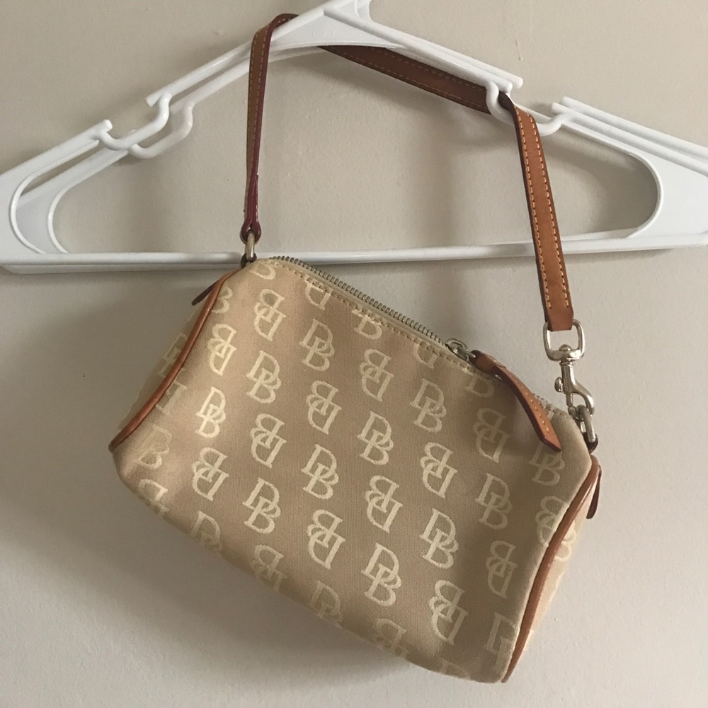 Dooney & Bourke Tan Barrel Mini Bag