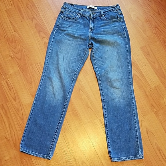 size 6 womens jeans inches