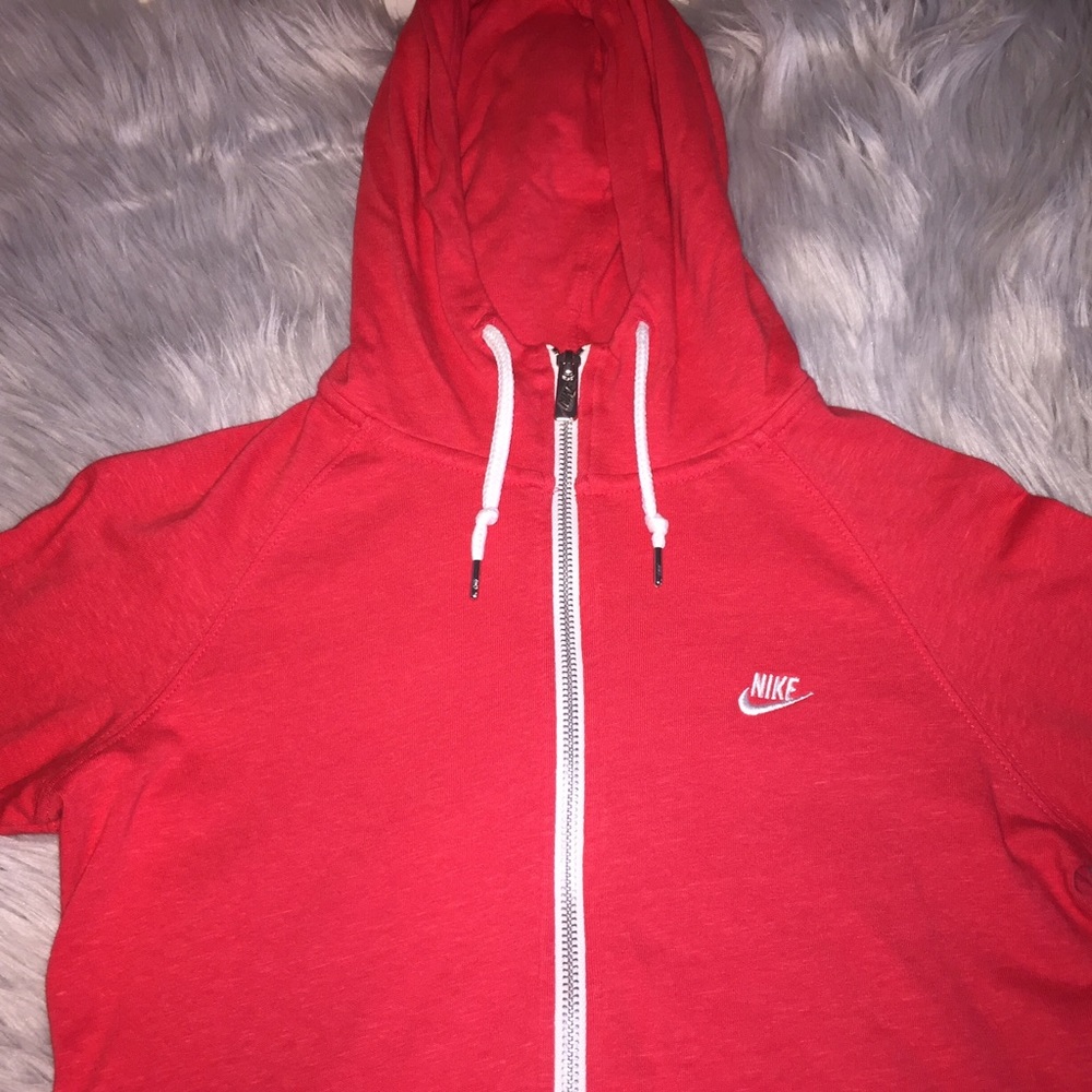 Red Nike sweater