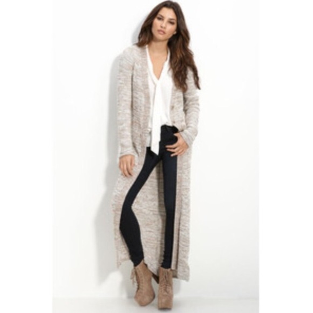 FREE PEOPLE MAXI CARDIGAN