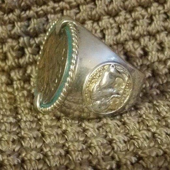 1930s buffalo nickel ring - Picture 2 of 4