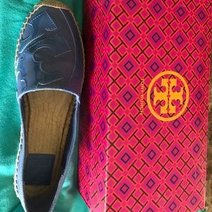 Tory Burch Lonnie Flat Espadrilles-Canvas