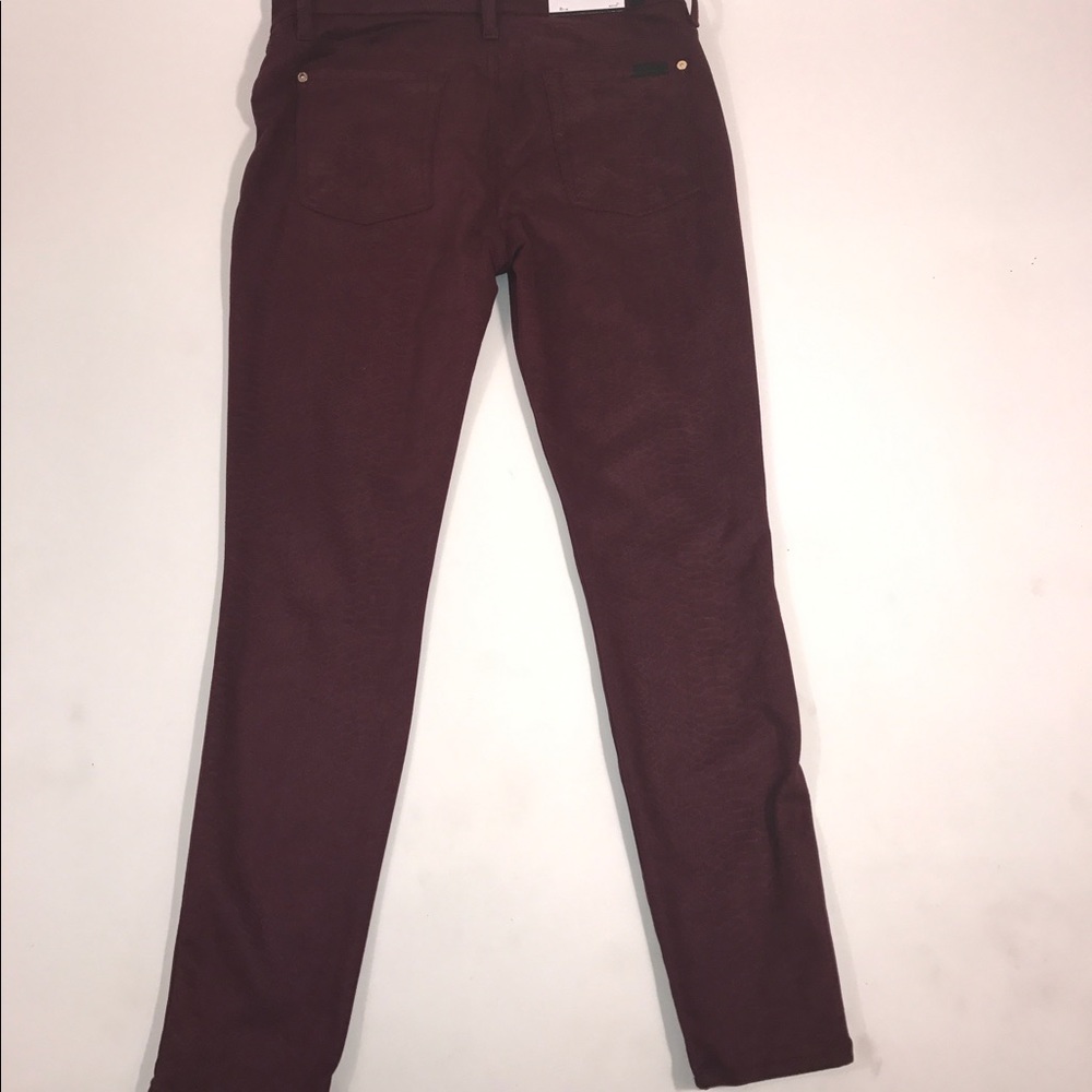 7 For All Mankind Gwenevere Faux Suede Ankle Pant