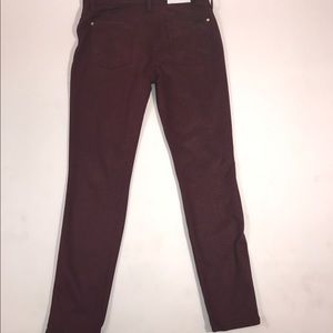 7 For All Mankind Gwenevere Faux Suede Ankle Pant