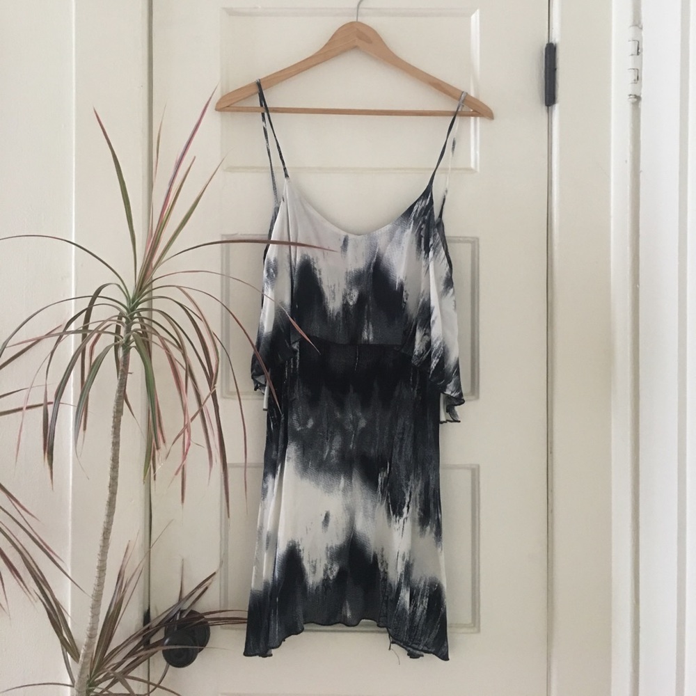 Planet Blue Tie-Dye Dress