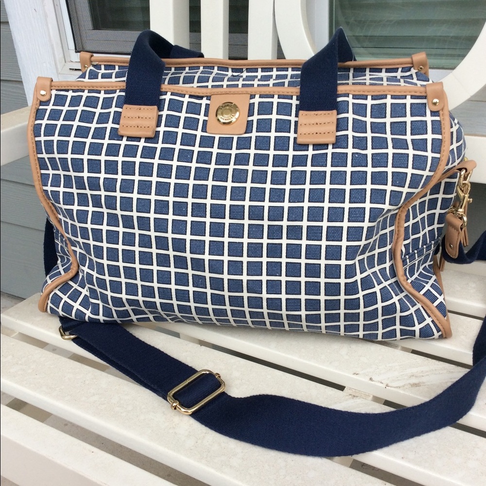 Navy Blue Travel Bag