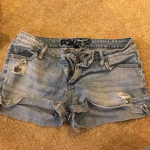 Jean shorts