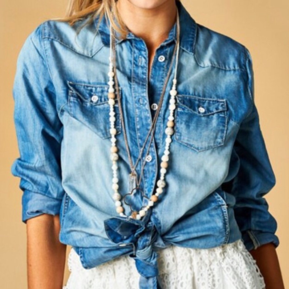 Soft denim with pockets!💙