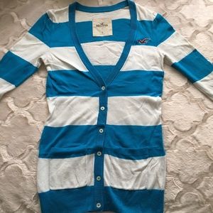 Hollister quarter sleeve cardigan