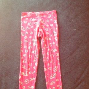 Peace sign leggings. Old Navy brand