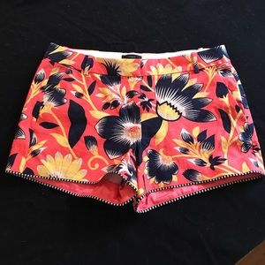 Bright floral shorts