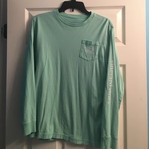 Vineyard vines sea green boys xl long sleeve