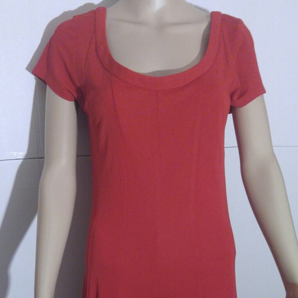♥️Moda Int'l♥ Womens Dress Flare Red Size 12