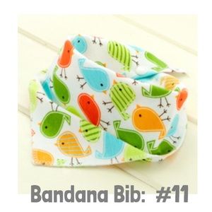 Bandana Bib For Baby (Bird)